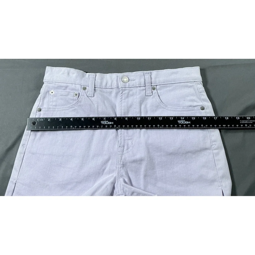 Gap Denim Womens High Rise 3 Inch Short Lavender Purple Stretch Size 29 NWT